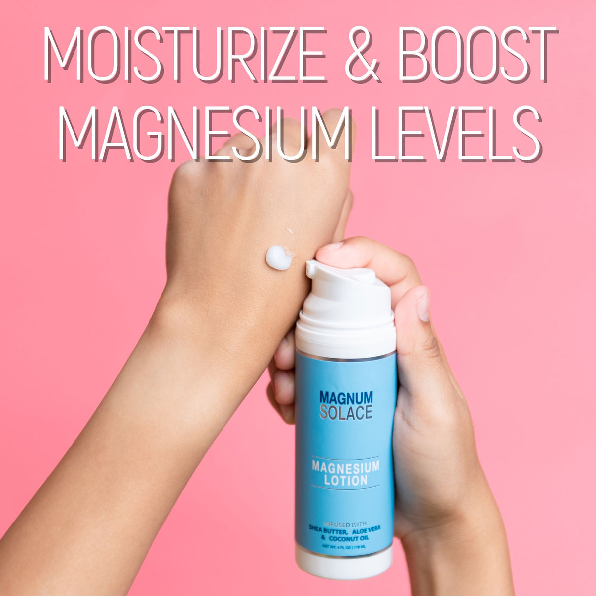 Magnesium Lotion with Aloe, Shea and Coconut (Lemon Verbena)– A Whole World  Of Good