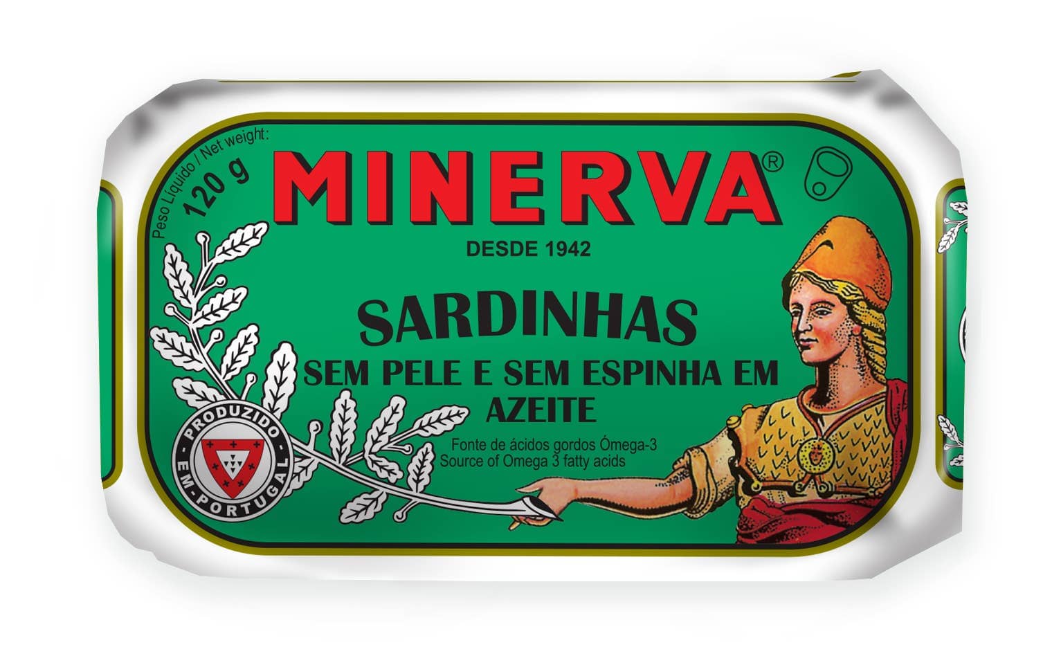 Minerva Sardinhas Gourmet Skinless,boneless Sardines in olive oil A