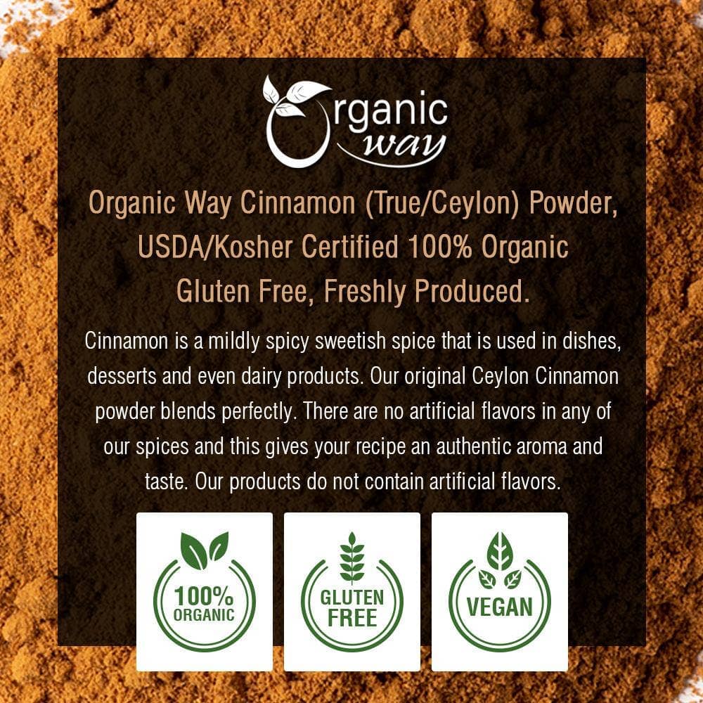 Organic Cinnamon True Ceylon Powder– A Whole World Of Good