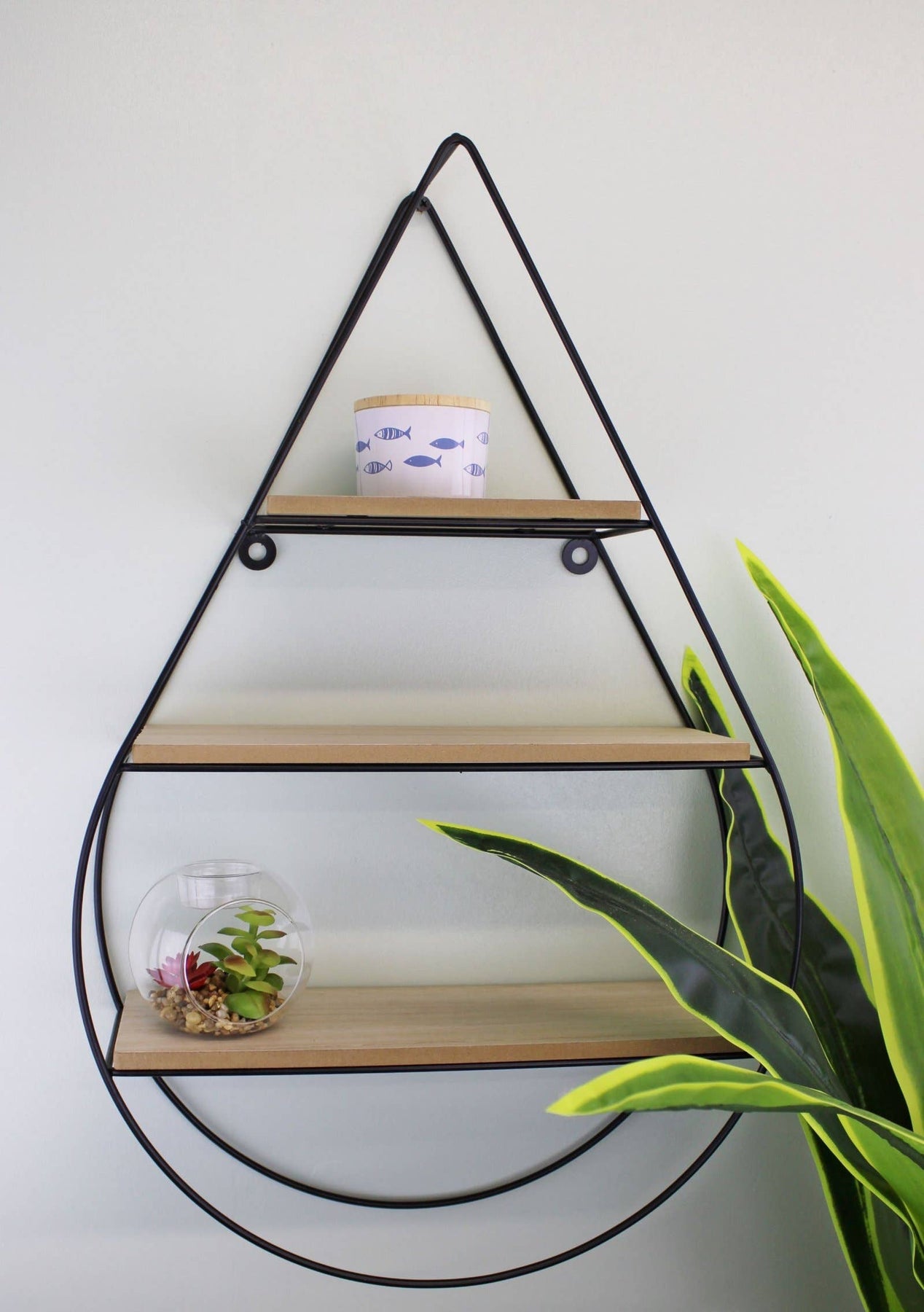 Teardrop Shelving Unit, Three Shelves A Whole World Of Good